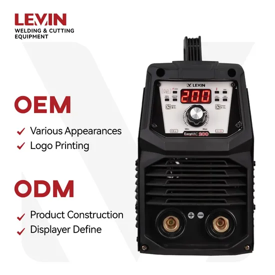 New Tech Factory Industrial High Efficiency Dual Voltage 200A MMA Welding Equipment